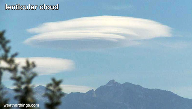 cloud shaped like saucer