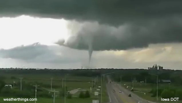 tornado in distance